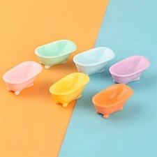 Dollhouse Vintage Clawfoot Bathtub Retro 1/12 Scale Resin