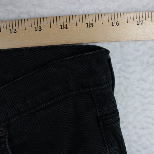 Levi's Boys 502 Regular Taper Jeans Size 16 Husky Faded Black - Picture 4 of 12