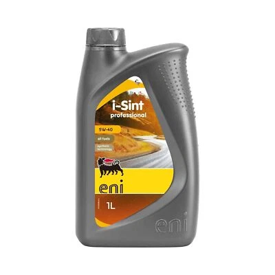 OLIO AGIP ENI OLIO MOTORE ENI I-SINT PROFESSIONAL 5W40 1LT PER AUTO ALTE PRESTAZIONI SINTETICO