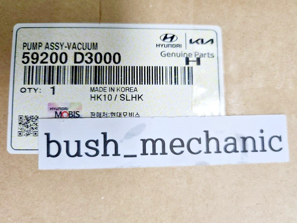 GENUINE OEM Hyundai Kia Vacuum Pump Assembly 59200D3000 Tucson - Imagem 4 de 4