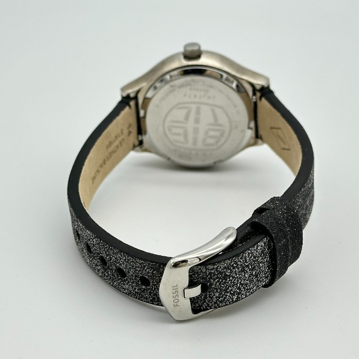 Women's FOSSIL Big Tic All Steel Ana-Digi Watch, Silver