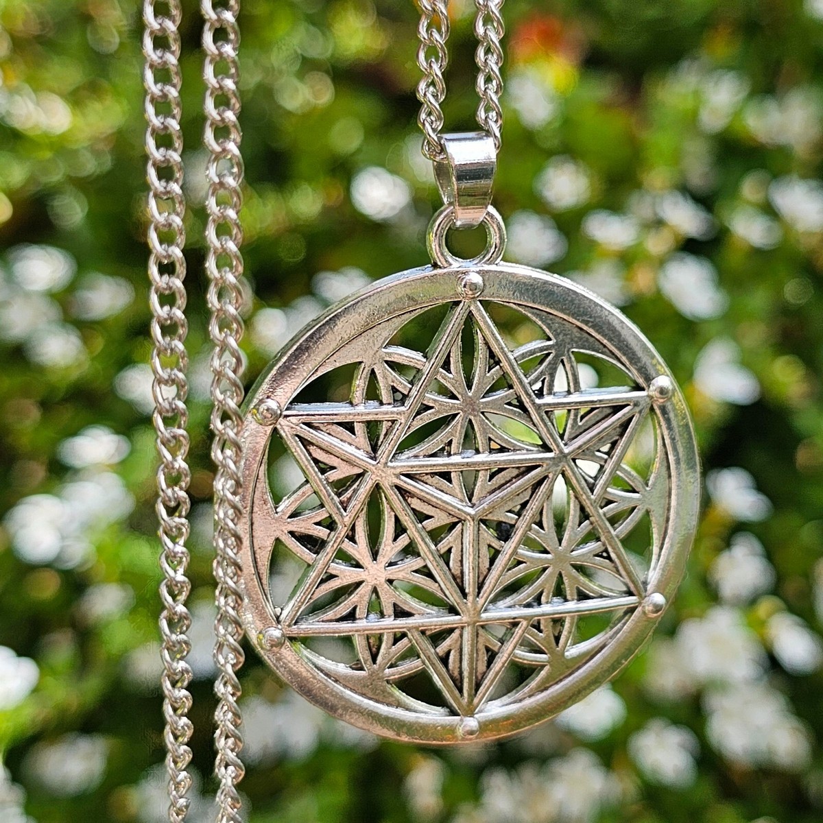 Fleur De La Vie Symbole Metatron Merkaba Géométrie Sacrée. Icône De