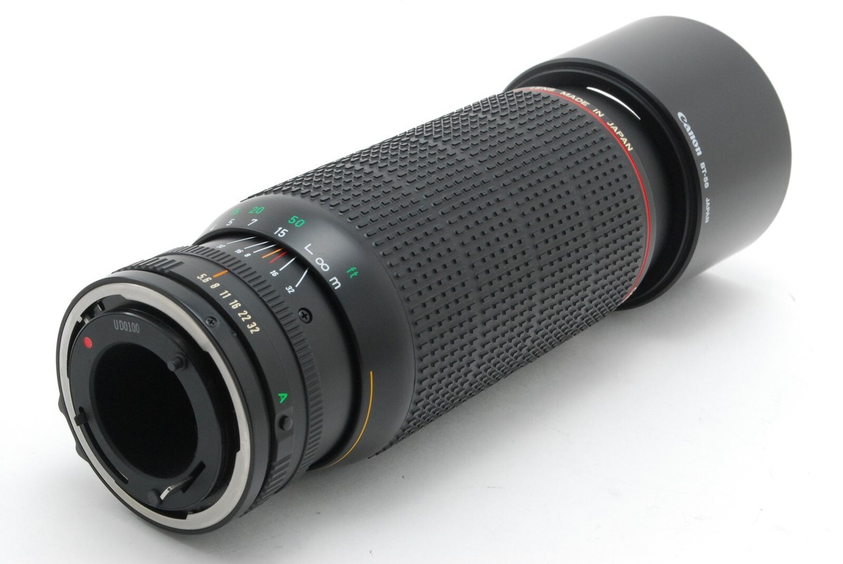 MINT Canon New FD NFD 100-300mm f5.6L MF Zoom Lens From