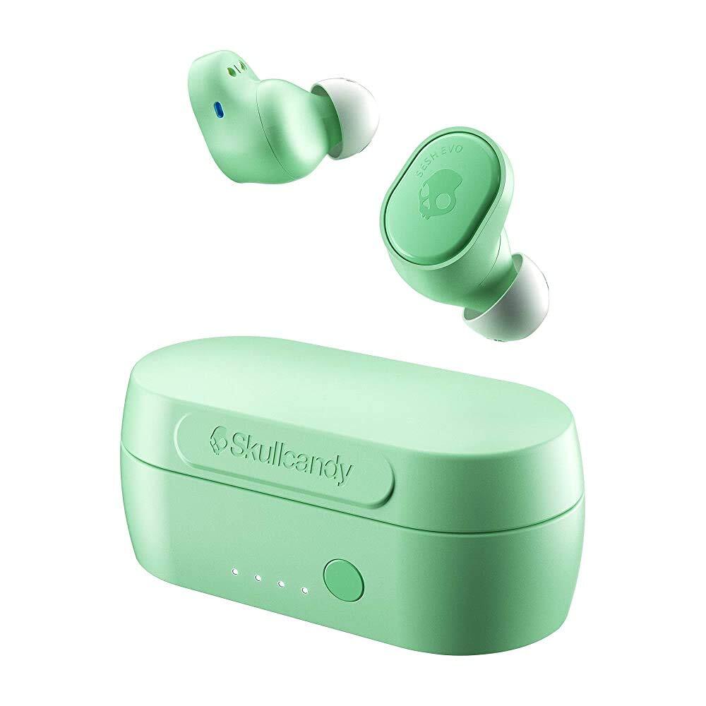 Skullcandy Sesh Evo True Wireless In-Ear Earbud Pure Mint (Cable