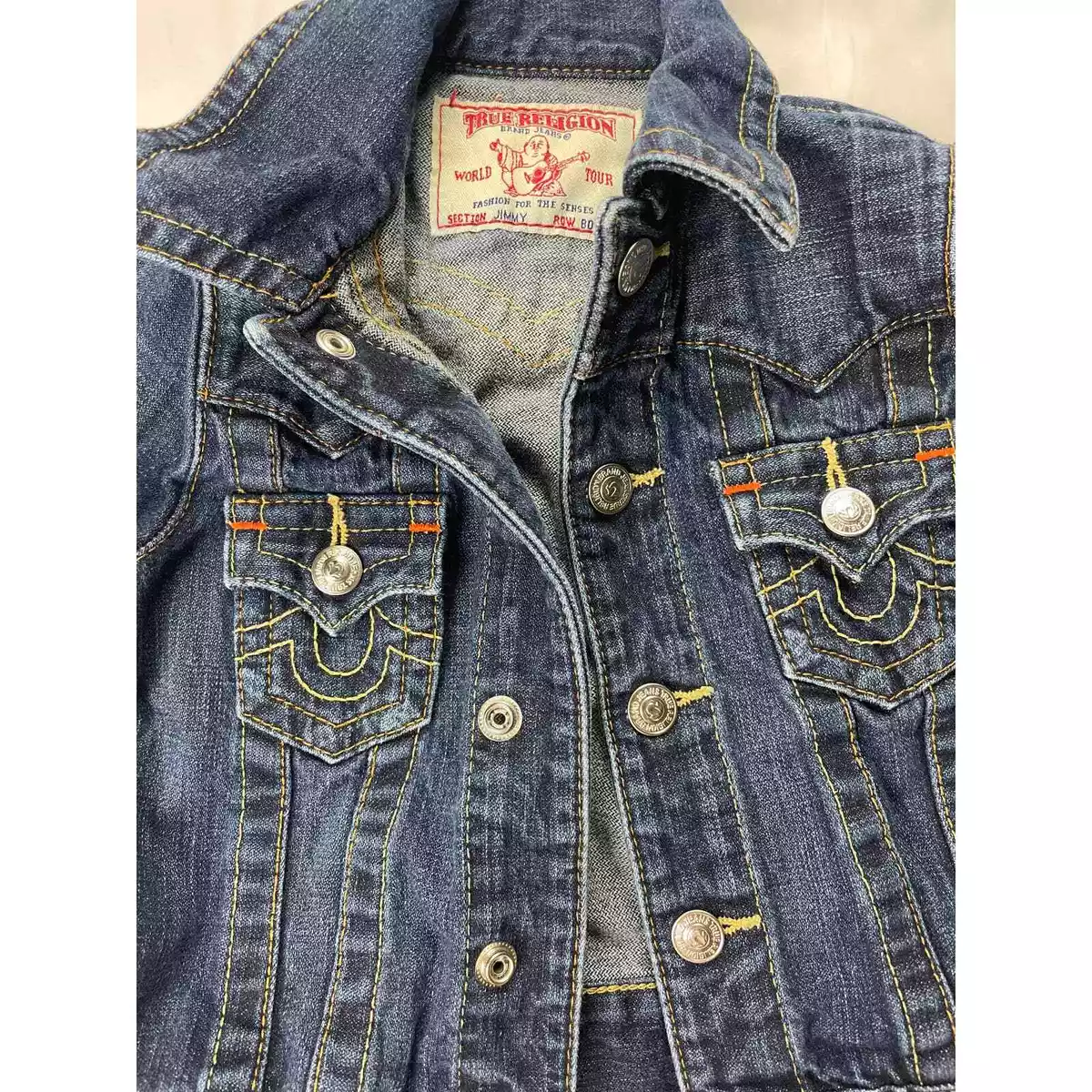 Kids True Religion Jean Jacket Size XS eBay