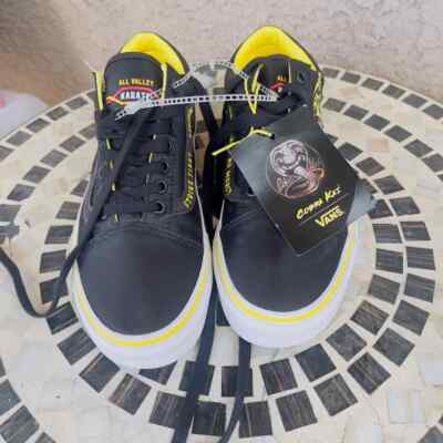 Men\'s 7 VANS Old Skool X Cobra Kai Collab Low Cut Men’s Black Men main image 3