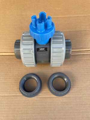 Colonial V20101N-SC 2'' Slo-Close Ball Valve PVC SOC, w/EPDM 0-Ring