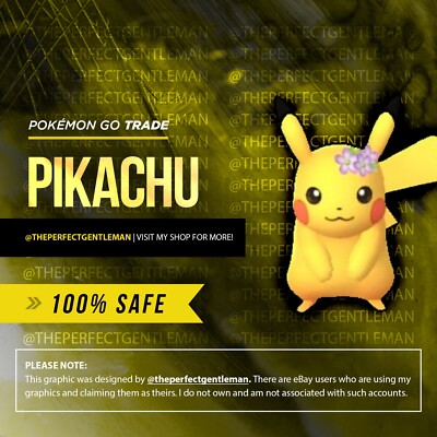 Pikachu Flower Crown Pokemon #025 GO