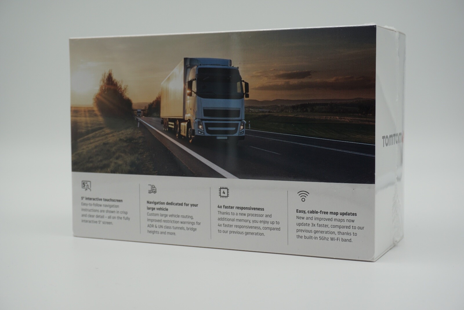 TomTom GO Expert EU 5 Professionelle Navigation für Lkw Busse