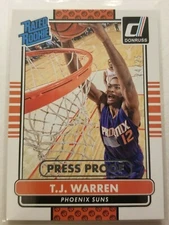 2014-15 Panini Donruss Rated Rookie T.J. TJ Warren RC SSP Press Proof #24/25