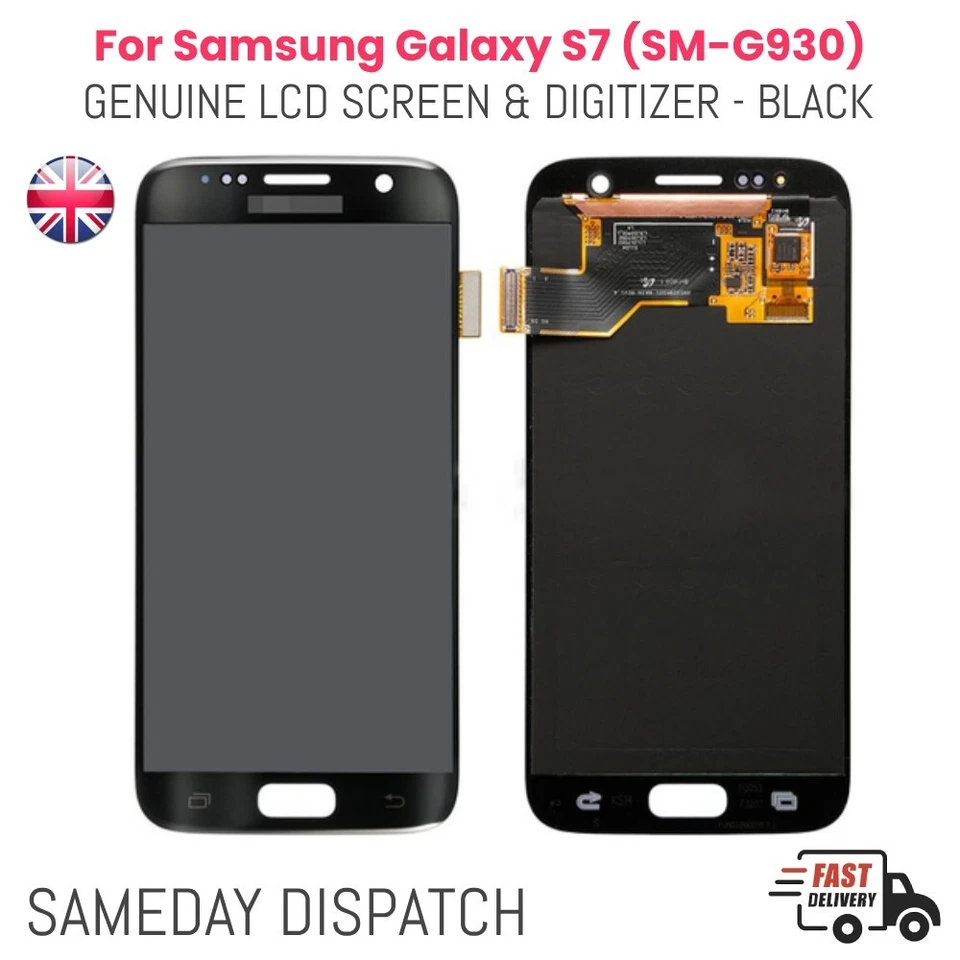 Samsung Galaxy S7 SM-G930 Genuine OLED LCD Screen Display Digitizer Assembly UK - Image 4 of 4