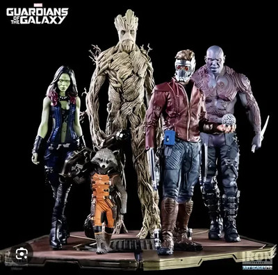 Iron Studios Marvel Guardians of the Galaxy 1 Komplettset Maßstab 1:10