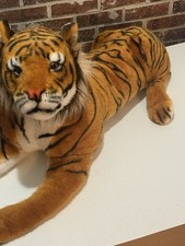 Melissa Doug Large Bengal Tiger Plush Stuffed Animal Toy Giant 72 Lifelike