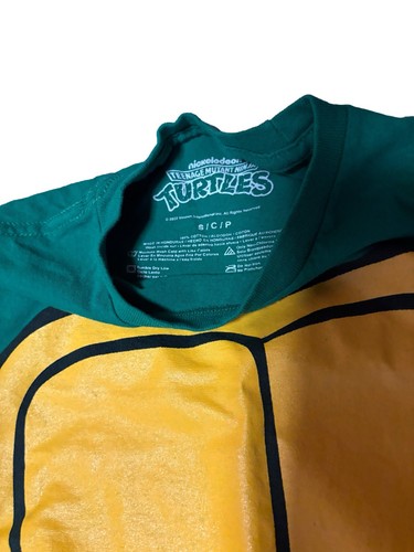 Teenage Mutant Ninja Turtles Michelangelo Costume Shirt Adult Small - Picture 3 of 3