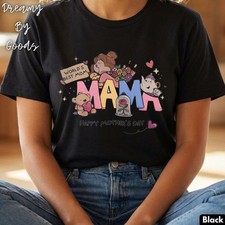 Cute Mama Shirt, Mother's Day Gift for Mom, Floral Mama T-Shirt, Mom Life Tee, G