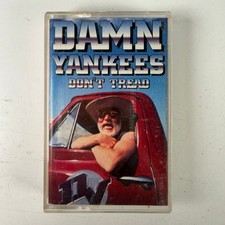 Damn Yankees Don't Tread Cassette 1992 Warner Bros. Rock Hard Rock