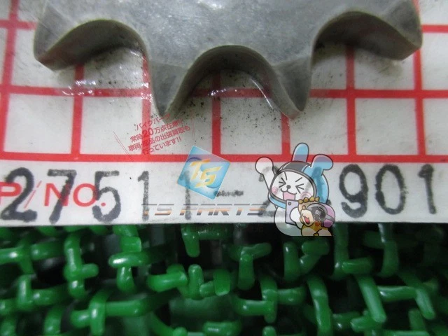 Piñón de motor genuino Suzuki RM100, en stock, listo para enviar, nuevo, mo... Foto 3 de 4