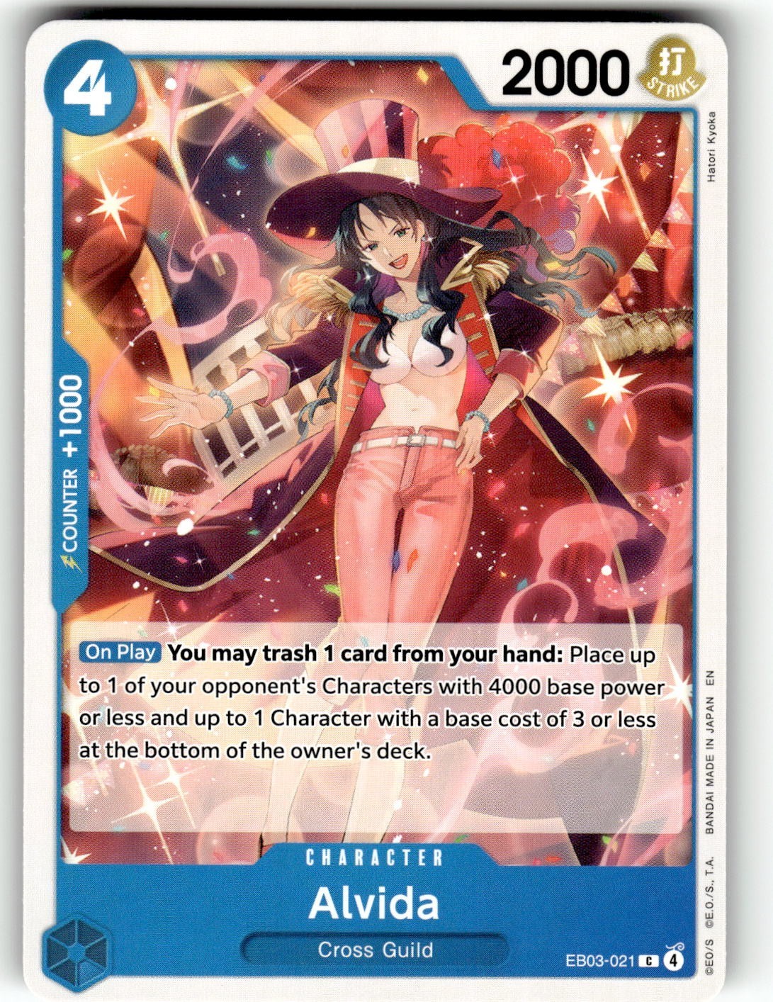Extra Booster: One Piece Heroines Edition Card EB03-021 Alvida