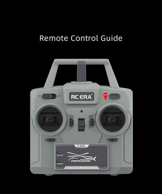 RC ERA C186S BO105 RC Helicopter 4CH Optical Flow Positioning 6