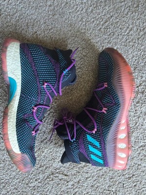 Adidas Crazy Explosive Swaggy P BB8338 Men's Black Pink Blue High Top Sneakers