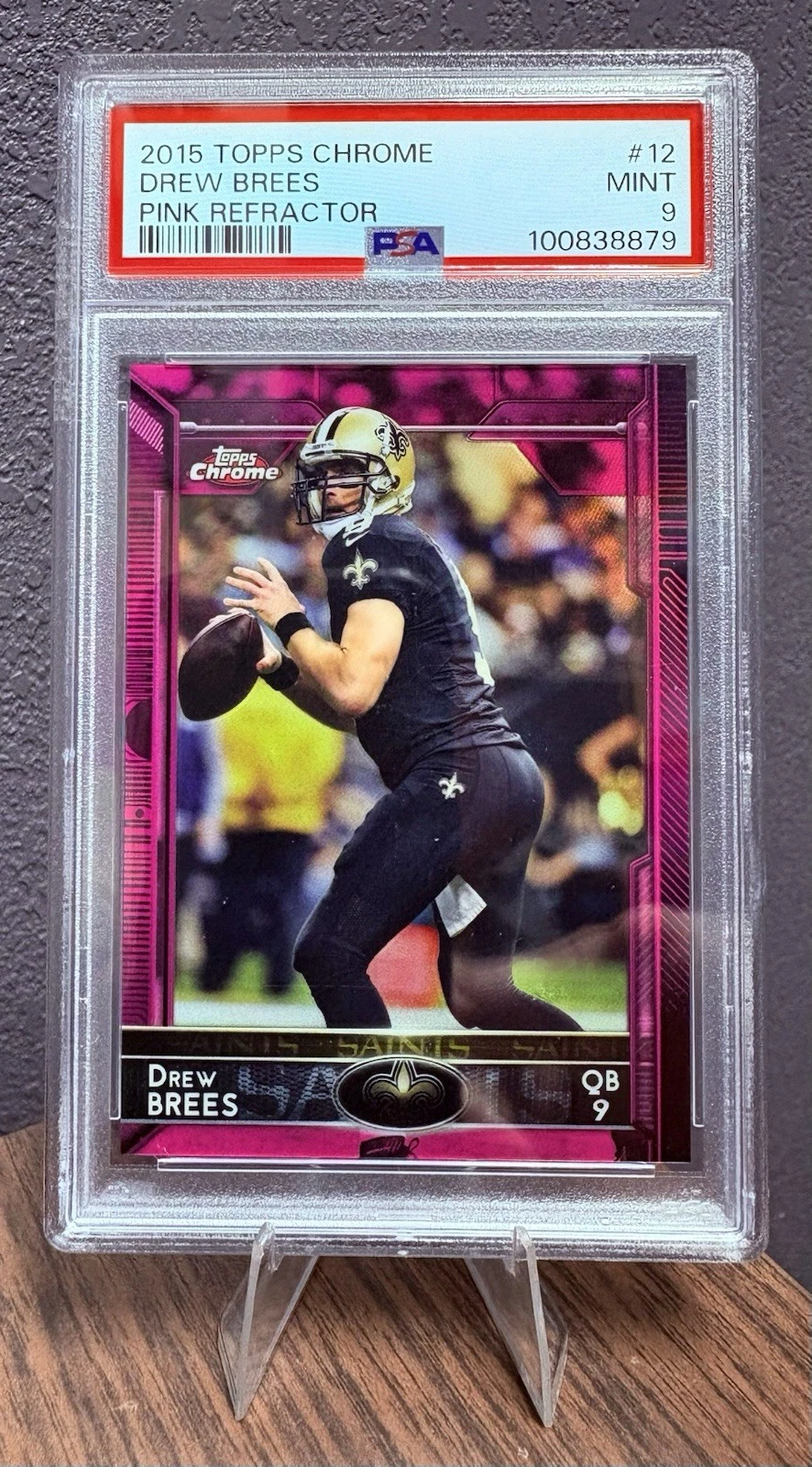 Drew Brees trading card