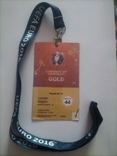Collectors Ticket UEFA Euro 2016 England v Iceland, VIP Cape 