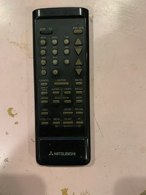 Mitsubishi VCR-TV Remote TV Model CS-26657R Fully Tested Working Great Condition