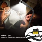 Dimmable Sewing Machine Light 30 LEDs Flexible Arm Lamp Sewing Machine