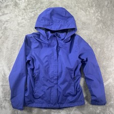 Merrell Select Dry Shell Women's Small Jacket Windbreaker Coat Purple/blue Hood