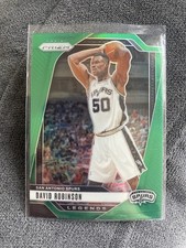 2024-25 Panini Prizm - Legends David Robinson #288 Green Prizm