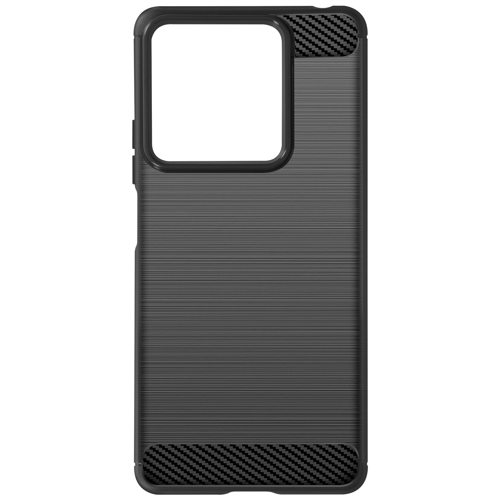 Coque flexible Xiaomi Redmi 13C effet carbone antichoc et anti-trace
