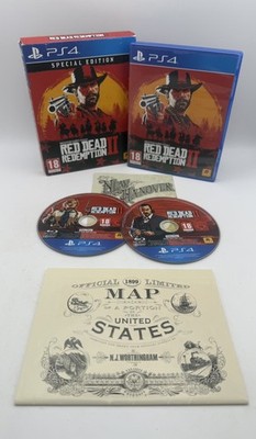 Red Dead Redemption 2: Special Edition - PlayStation 4 PAL sehr guter Zustand CIB *neuwertige Discs*