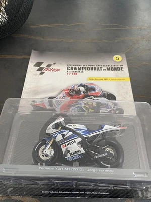 ALTAYA MOTO GP 1/18 YAMAHA YZR M1 JORGE LORENZO 2012 - Photo 1/2