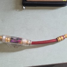 ANL 150A In-Line Fuse Holder 4 Gauge Wire 12V Car Audio Power Cable