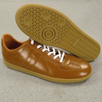 Beckett Simonon Shoes Mens Size 12 Morgen GAT Trainer Sneaker Gum Bottom Chrome