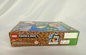 LEGO Minecraft Lot: The Cave (21113), The Farm (21114), Alex+Chicken (21149) New