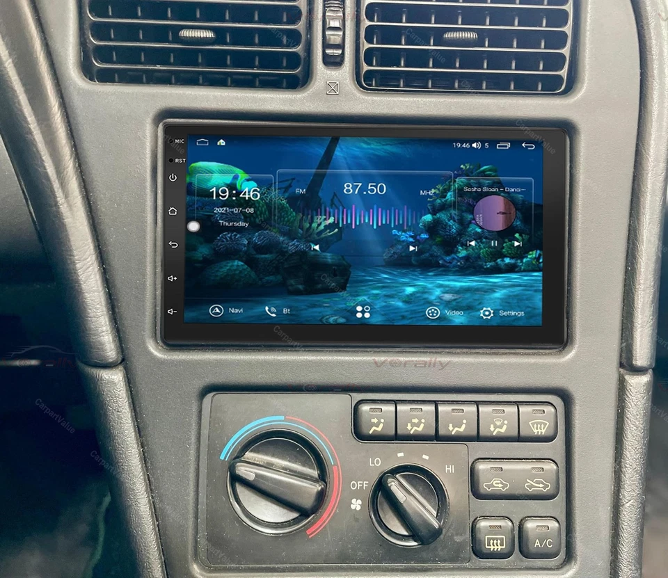 Apple Carplay Android 15 For 1994–1999 TOYOTA Celica Radio GPS Navi Bluetooth Foto 3 de 4