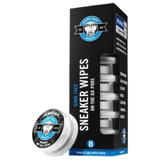Game Face Sneaker Cleaner - On-The-Go Shoe Cleaning Wipes | Clean Shoes Anywh...