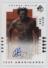 2023 Goodwin Champions SP Authentic 2000 Future Watch Israel Abanikanda Auto tj1