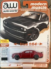 Auto World AW Modern Muscle 2021 Dodge Challenger SRT Super Stock Chase R5 VB