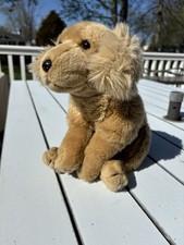 Vtg 2000 Animal Alley Plush Golden Retriever Realistic Toys-R-Us Exclusive