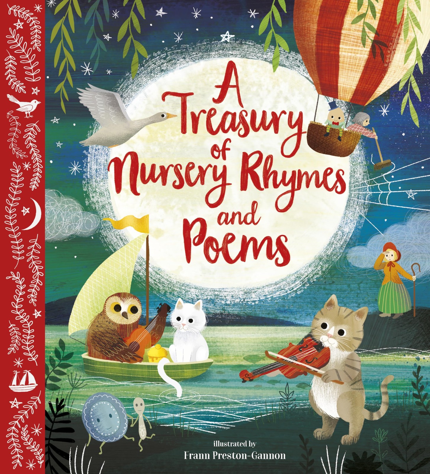 A Treasury of Nursery Rhymes and Poems by Frann Preston-Gannon Hardback