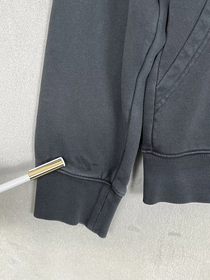 Banana Republic Vintage Logo Sweatshirt Women's L Coal Black Color S.F. 1978 - Imagem 3 de 4