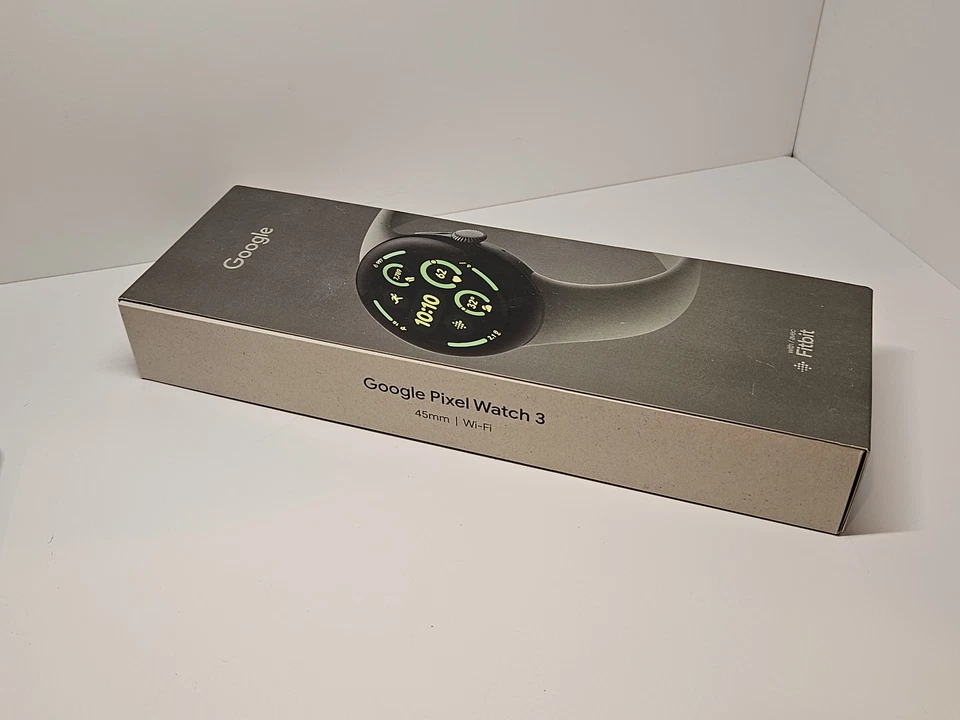 NEW Google Pixel Watch 3 - 45mm - Wi-Fi - Bluetooth - Matte Hazel - (GA05786-US) - Image 2 of 4