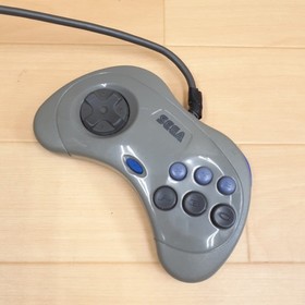 SEGA SATURN console in box with 2 controllers & 3 games Japanese Gray CIB