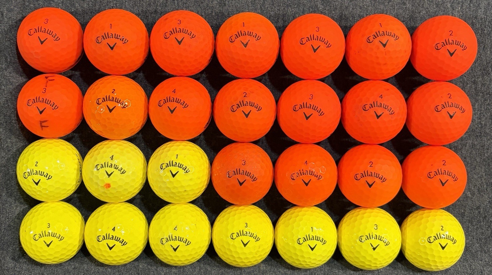 S Used Grade Aaaaa 5a - Yellow / Orange