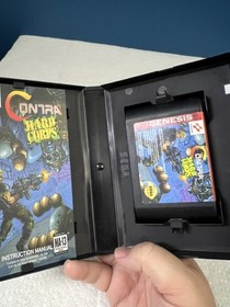 Sega GENESIS Authentic CONTRA HARD CORPS CIB read