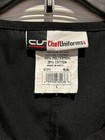 CU Chef Uniforms Black Chefs Short Sleeve Shirt Size Large — photo 5