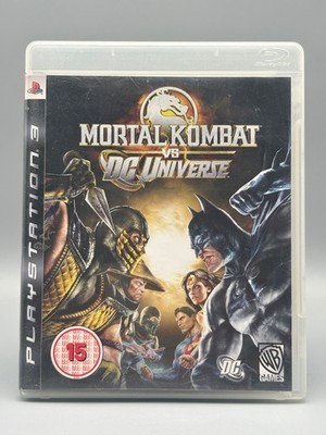 Mortal Kombat vs DC Universe (Sony PlayStation 3) PS3 Gut mit Anleitung