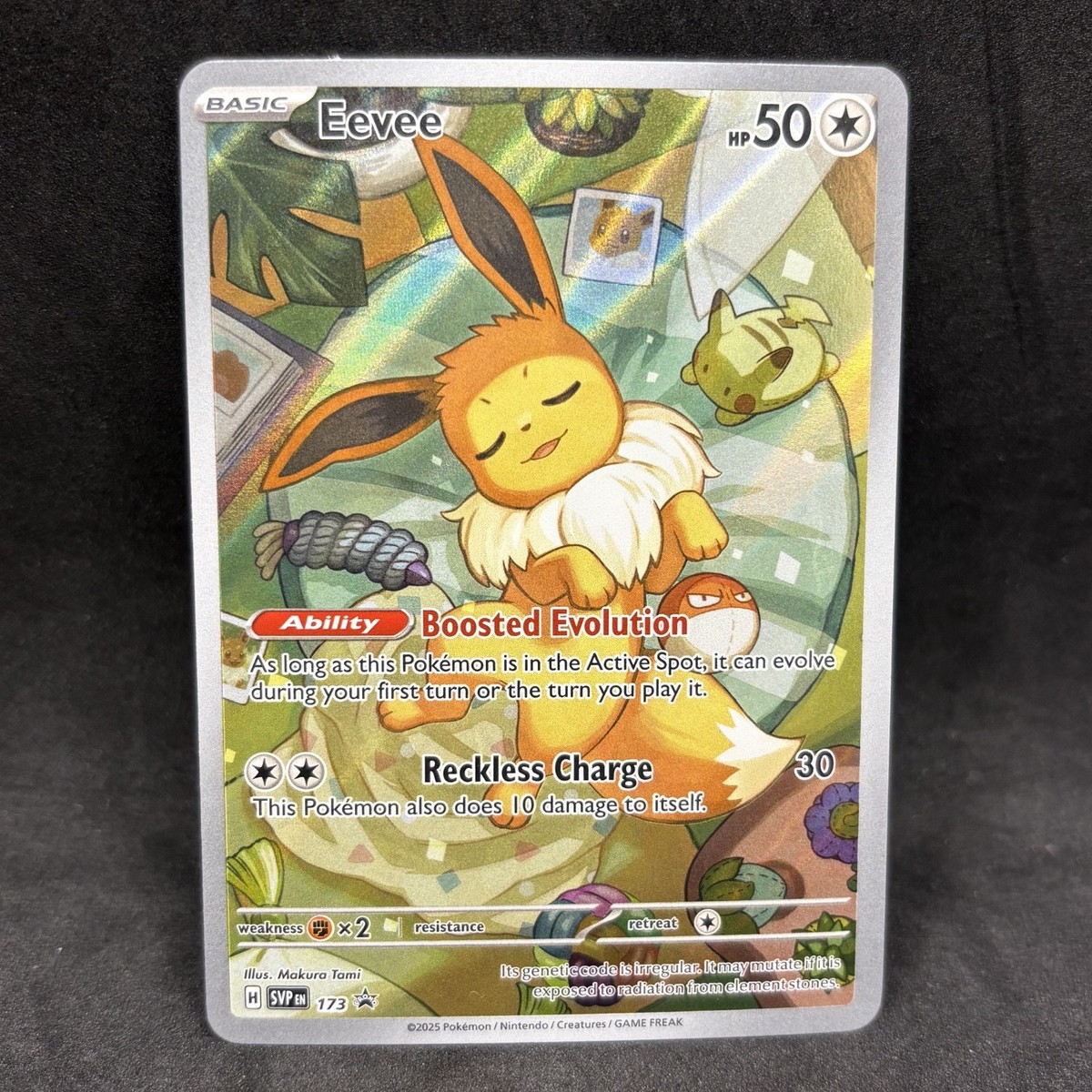 PSA10 イーブイ AR プロモ 英語 海外限定　Eevee　SVP173 Pokemon - Eevee SVP173 Illustration Rare Promo - S&V Prismatic